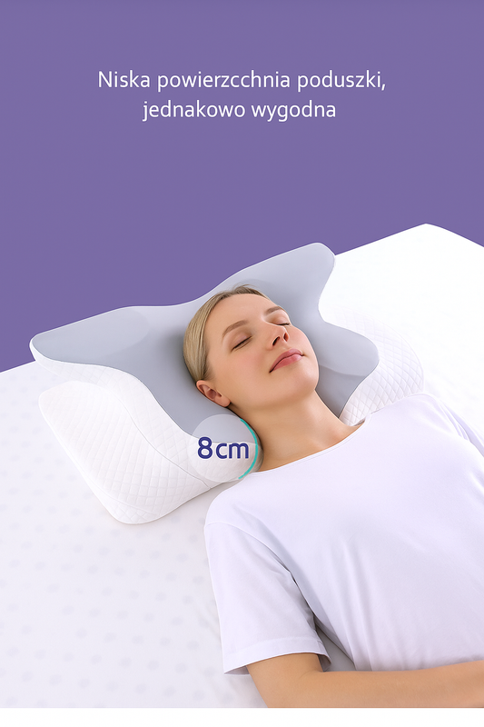 Poduszka pod szyję z pianki memory